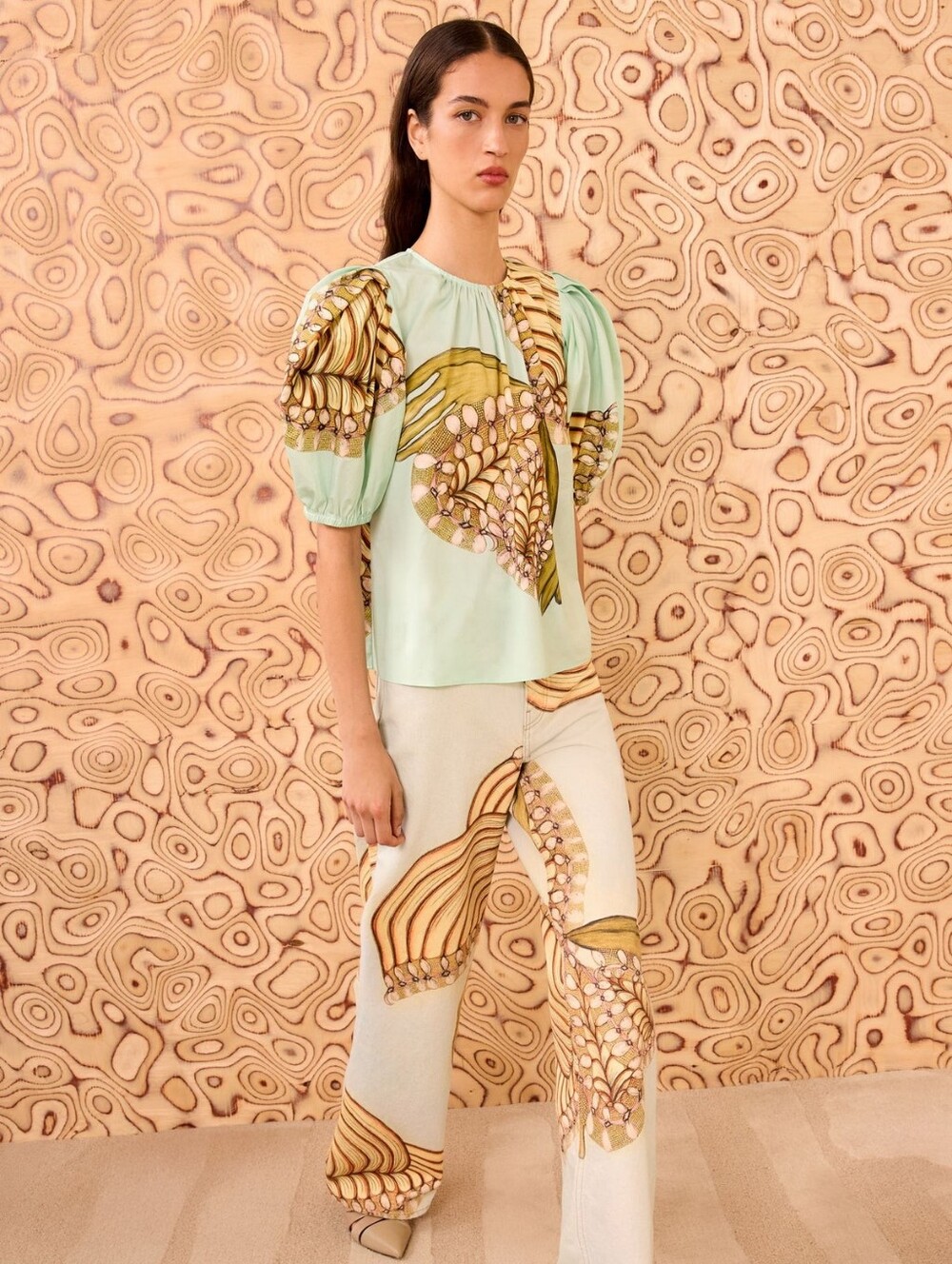Ulla Johnson Ravena Puff Sleeve Top - Picture 4 of 13